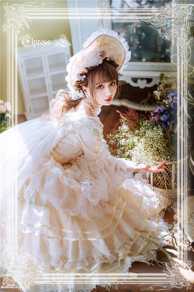 Elpress L ~Cloris Luxury Elegant Lolita OP Payment Plan Available - In Stock