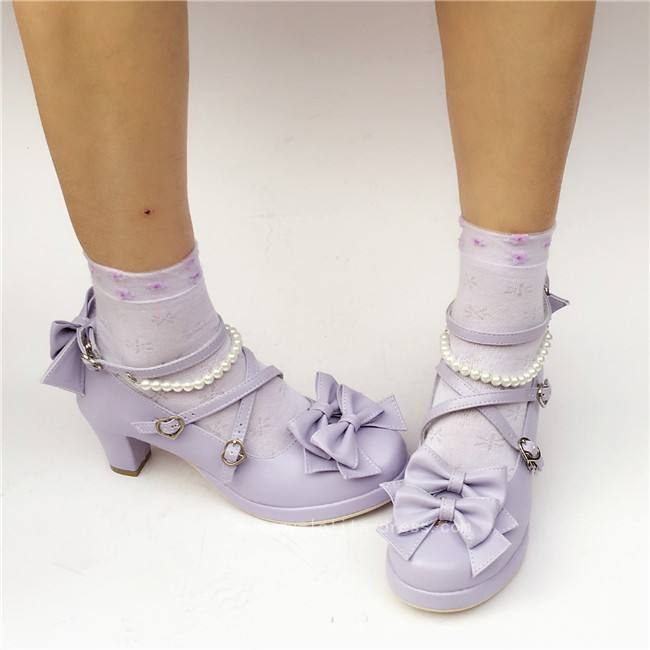 Antaina Tea Party Glitter Lolita Shoes