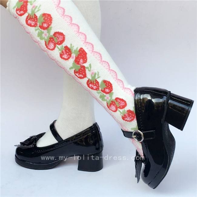 Classic Bow Lolita Shoes