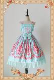Infanta ~The Strawberry Kitchen Maid~ Dailywear Version Mini Lolita Jumper Dress -Speicial Price - out