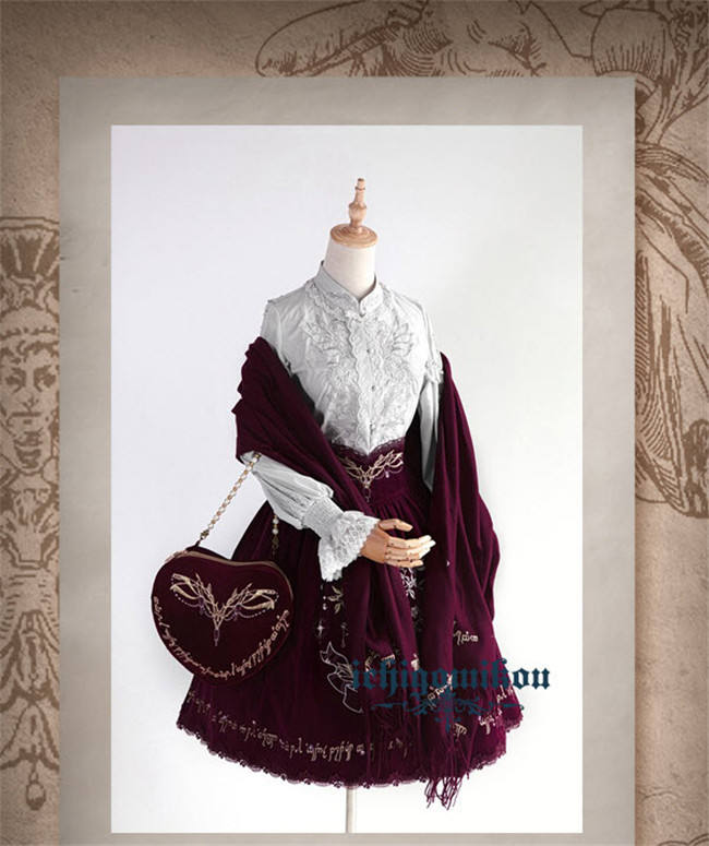 The Splendor of Gold&Siliver Tree Lolita Headdress Purse