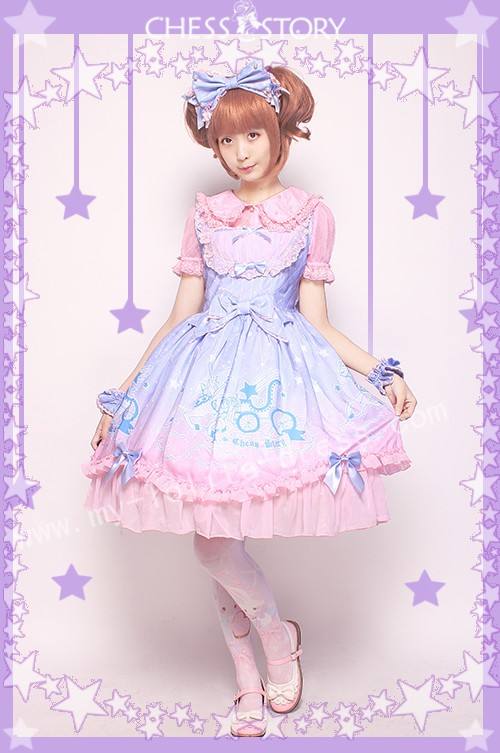 Chess Story ~Dreamy Starry Night~ Lolita Jumper Dress