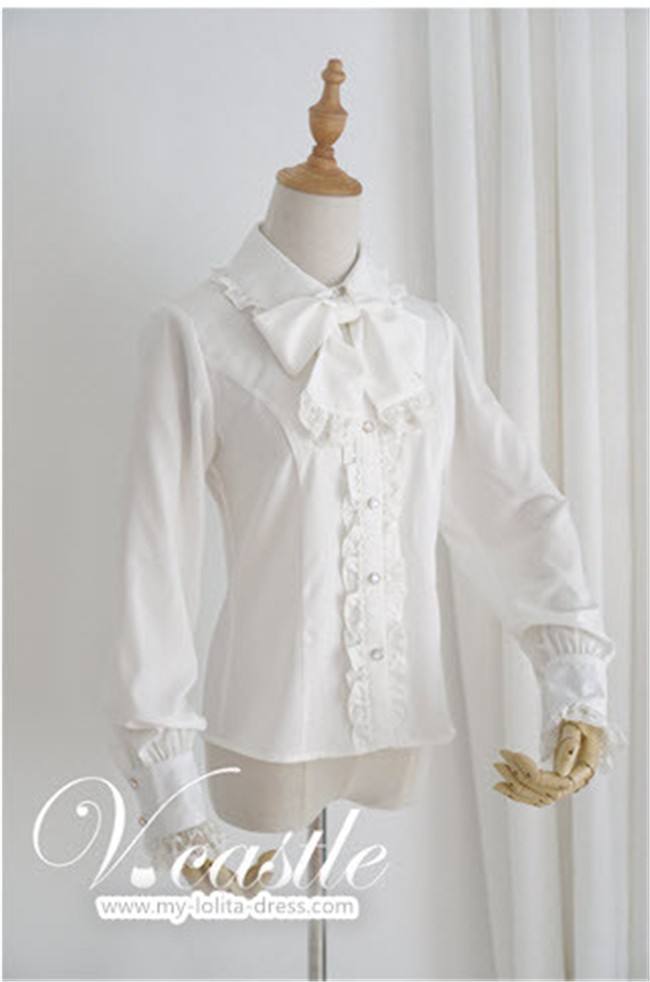 Vcastle - Gothic Lolita Long Sleeves Blouse