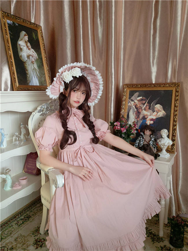 Antique Dolls~ Vintage Lolita OP