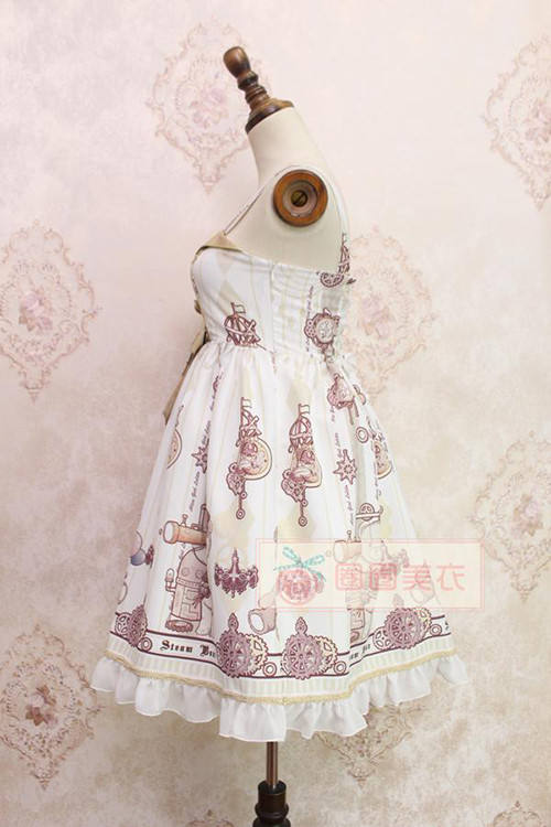 Alice Girl~ Steampunk Bear&Gear~ Lolita JSK