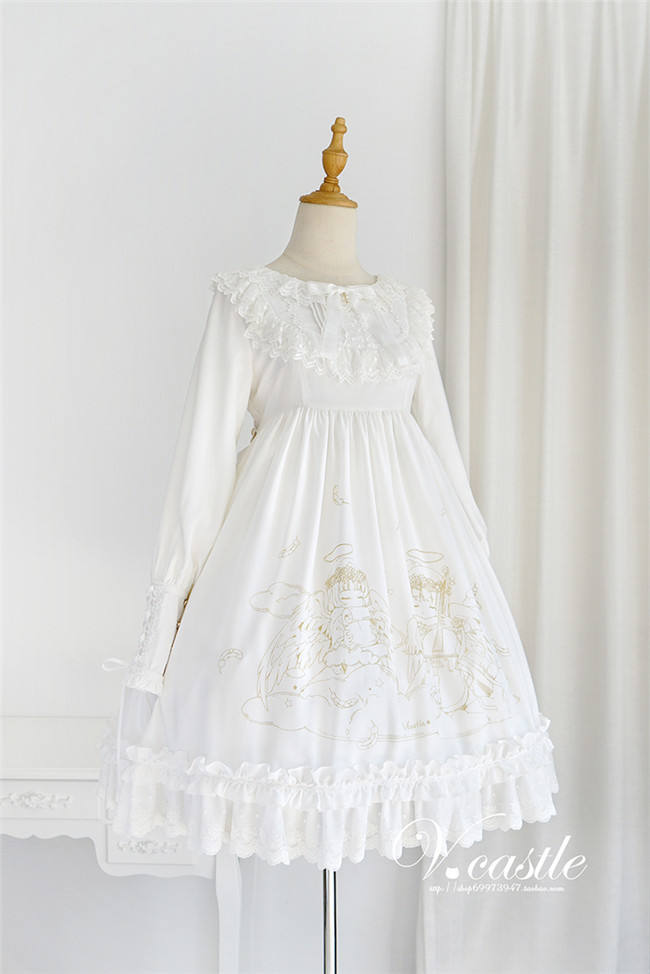 Little Angel~ Classic Lolita OP Dress -out