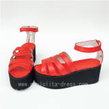 High Platform Elegant Cream-coloured Velvet Lolita Shoes