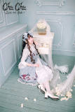 Love and Death~ Lolita High Waist JSK Dress With Open Front Design Version I- out