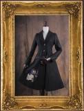 Classical Puppets Elisabeth Embroidery Cashmere Lolita Long Coat - OUT
