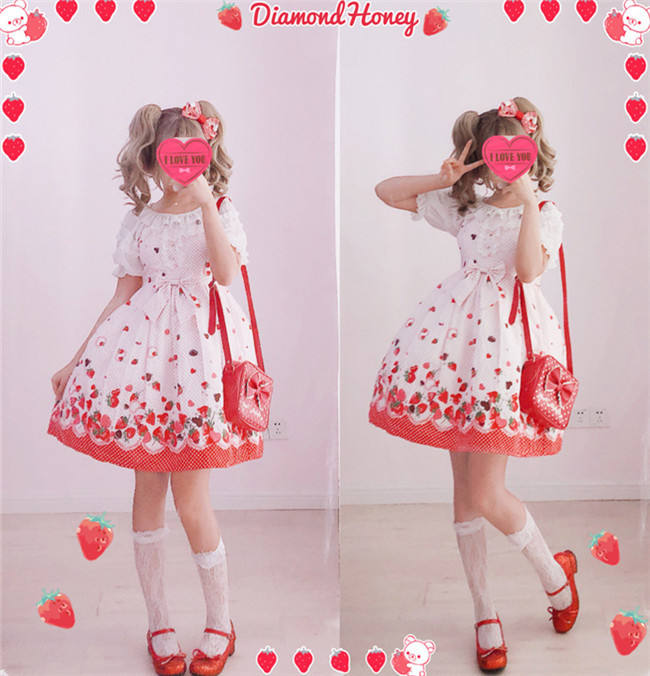 2018 Sweet Chiffon Lolita Blouse -out