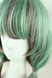 AMO Green Brown Curly Lolita Wig