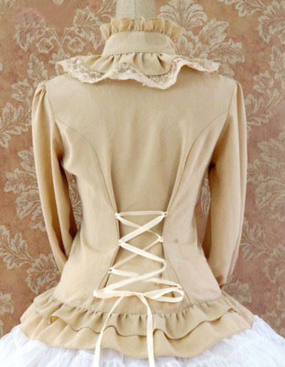 Sweet Ruffles Silk and Linen Lolita Shirt 5 Colors