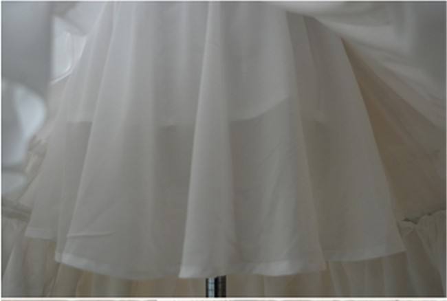 Chiffon Tailored A-line Shaped Lolita Petticoat