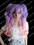 New Style Babydoll Lavender Pink 2 Tone Lolita Wig