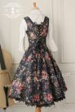 Miss Point ***Vintage Classical Style Floral Printed*** Corset JSK-out