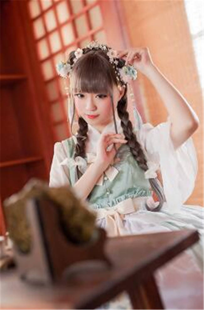 The Inlaid Harp ~Qi Lolita JSK Dress With Overskirt