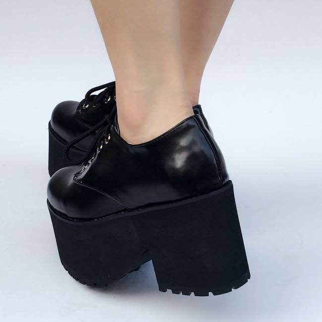 White High Platform Lolita Shoes