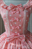 Heart's Dsire~ Sweet Lolita Printed JSK Dress -OUT