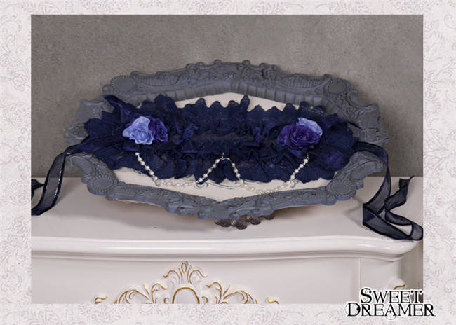 Cutie Creator ~Little Dorrit~ Lace Bow Beadchain Lolita Headband