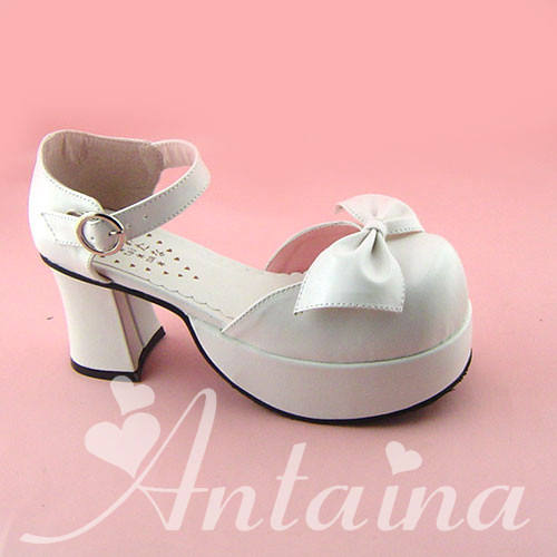 Bows Patent Leather Lolita Sandals