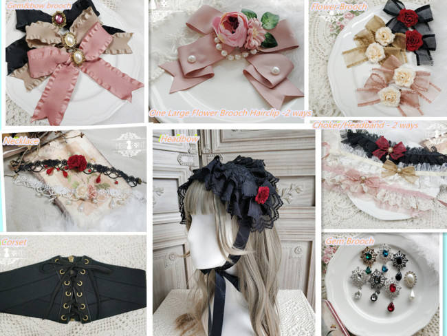 Dawn Maiden~ Vintage Classic Lolita JSK Ready Made