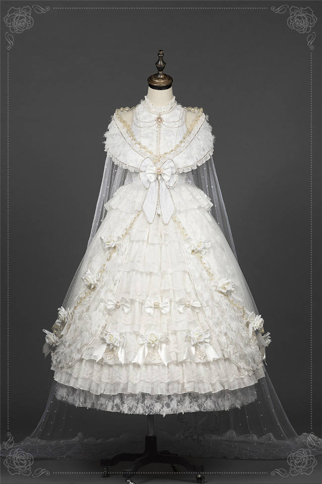 YUPBRO Lolita ~Helena~ Luxury Lolita JSK Bridal Design