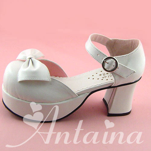 Bows Patent Leather Lolita Sandals