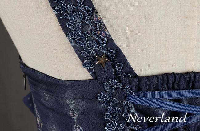 Neverland Lolita ~Arabian Nights~ High Waist Lolita JSK with Pendant
