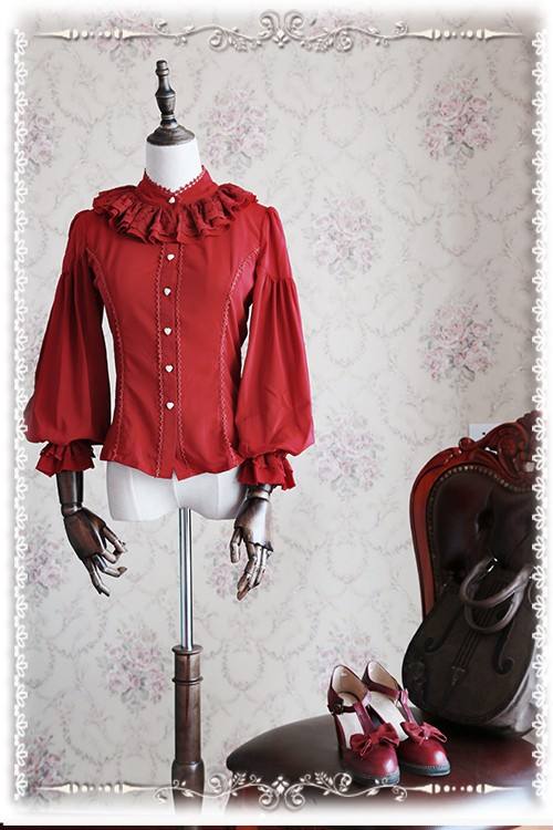 Infanta ***Swan Lake*** Puffy Long Sleeves Lolita Blouse -Special Price