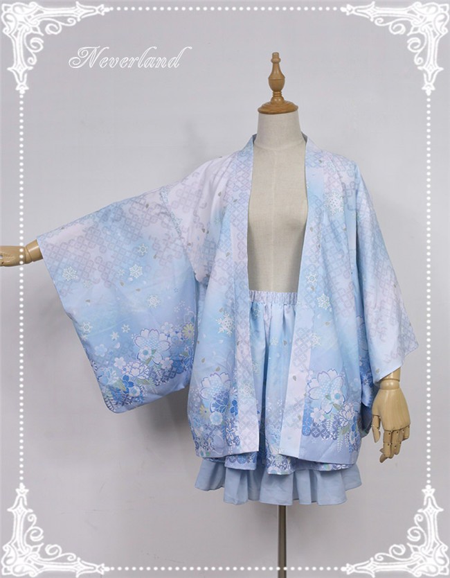 Lolita Printed Haori + Skirt -7 Colors 