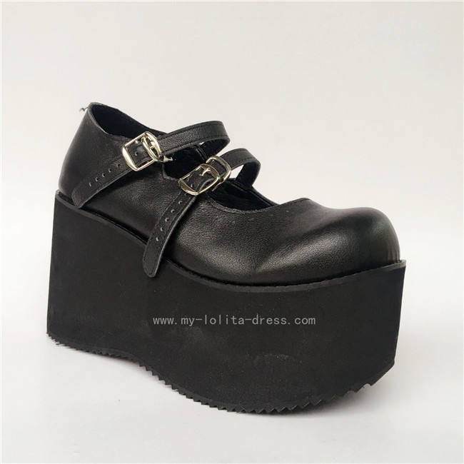 Double Straps Lolita Shoes
