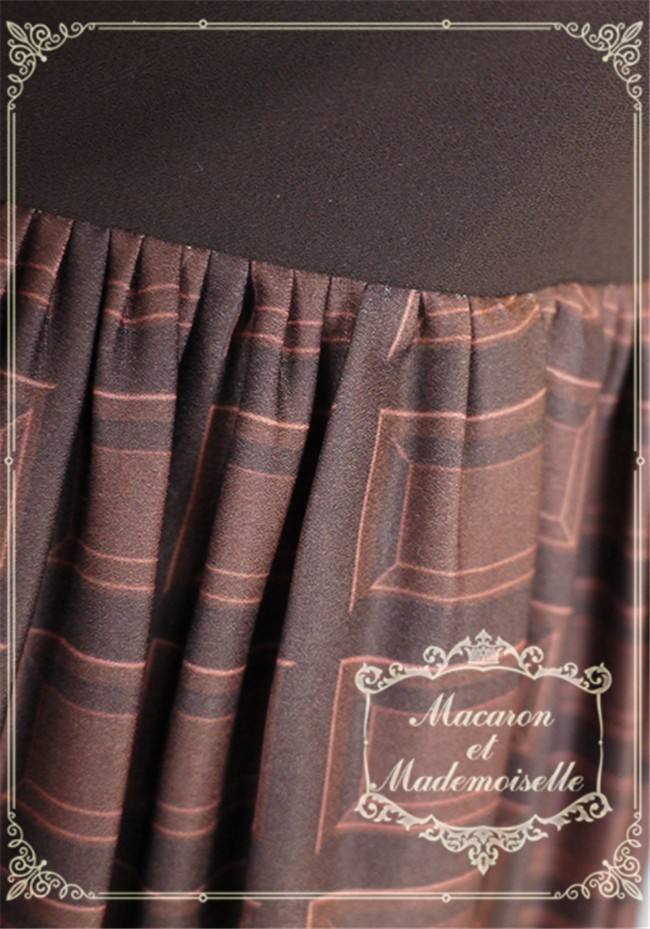 Chess Story -Macaron et Mademoiselle-Lolita Long Sleeves OP Dress