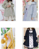 Witch No.1~ Lolita Trench Coat with Hoody -Limited Sales
