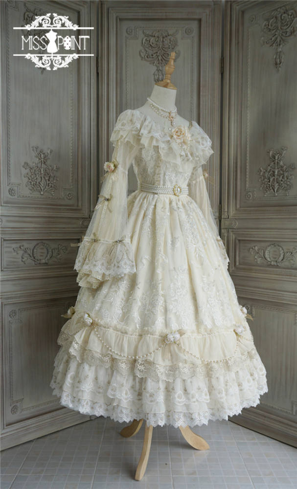 Miss Point ~Ode to the Dawn~ Embroidery Elegant Lolita OP