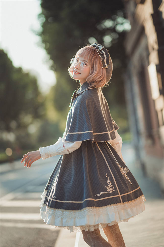 College of the Sacred Glory Cross~ Classic Lolita OP -Ready Made