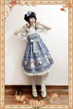 Berry Cat Series~ Sweet Lolita Jumper Dress+Headbow -Special Price-OUT