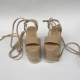 High Platform Glossy Lolita Sandals
