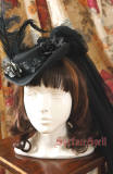 Surface Spell Lady in Black Vintage Wool Hat