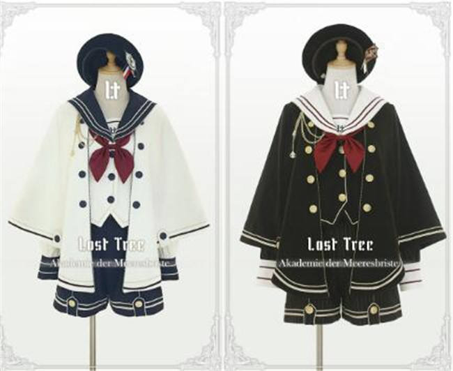 Akademie der Meeresbrise~ Fake Two-pieces Lolita Cape
