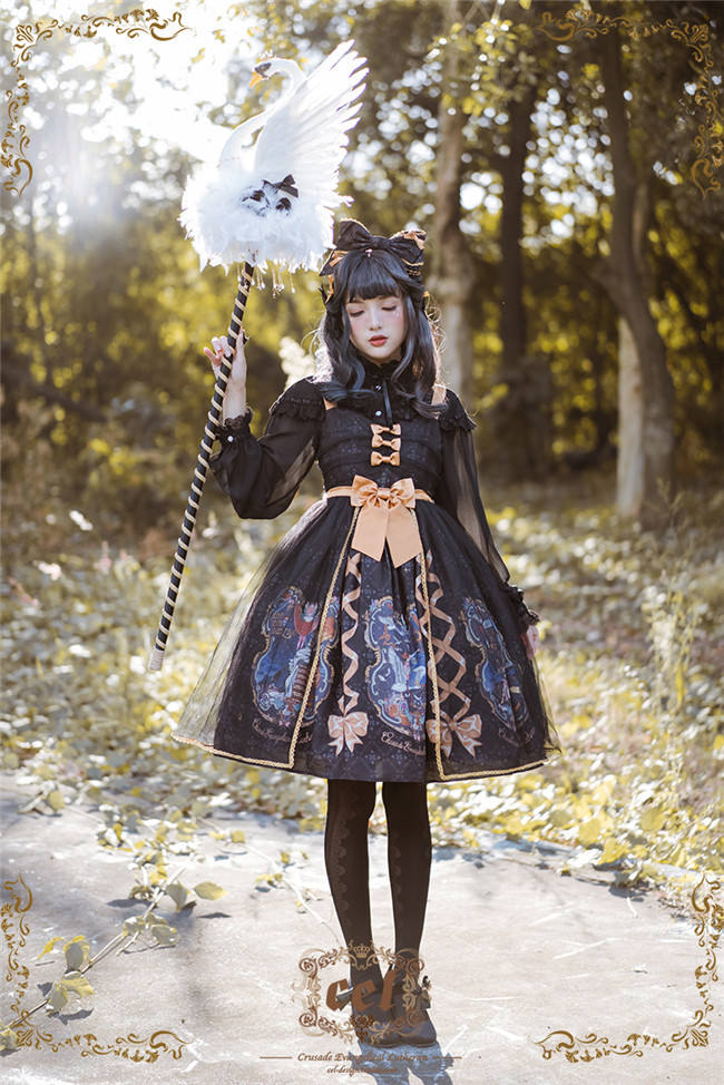 CEL The Dream of Wild Swans~ Elegant Lolita JSK 2 Versions