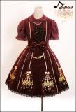 HMHM Classical Velveteen Chandelier Jumper Dress