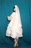 Flower Love ~Elegant Lolita JSK + Headdress Bridal Design