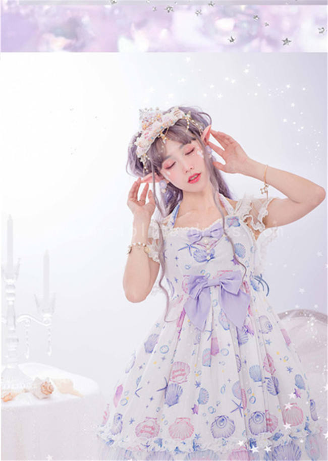 Pinky Winky~Shell Theme Sweet Lolita JSK -Pre-order Closed