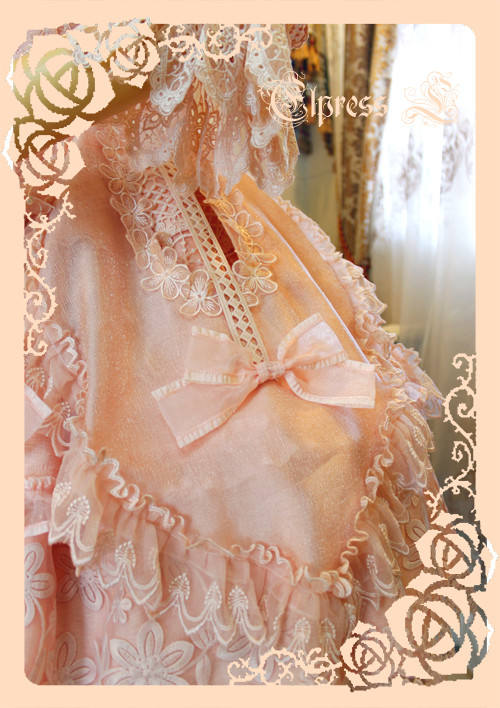 Elpress L Umbrella Leaf Lolita OP Dress out