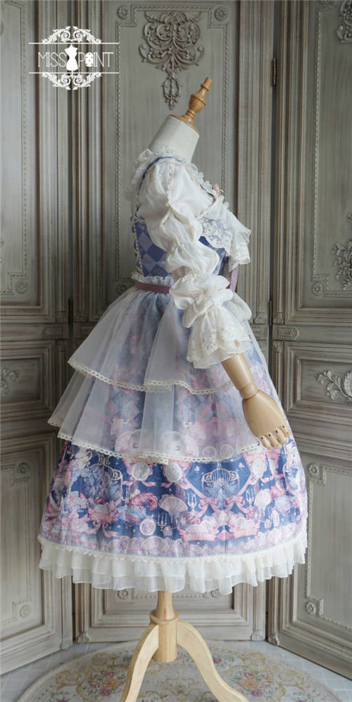 Miss Point ~ Elizabeth Meow ~ Daily Wear Lolita OP/JSK -Custom-tailor Available
