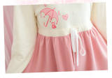 The Bear On Rainy Day ~Sweet Girl's Knitted Dress -Pre-order Closed