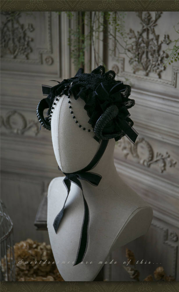 Cutie Creator -Evil Bridal~ Lolita Headband + Veil Set