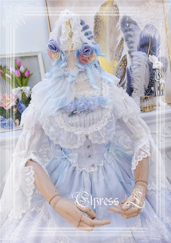 Elpress L ~Christmas D*Romance Ode~ Elegant Lolita JSK -Ready Made Purple M - In Stock