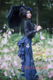 Surface Spell ~Nyx Gothic Lolita Fishtail Skirt Custom-tailor Available