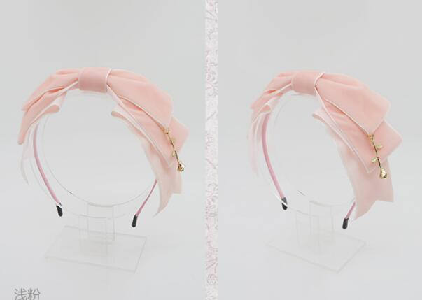 The Little Prince's Rose- Velvet Lolita Headbow -11 Colors